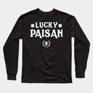 Lucky Paisan St Patricks Day Long Sleeve T-Shirt